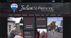 Desktop Screenshot of julienstpierre.com